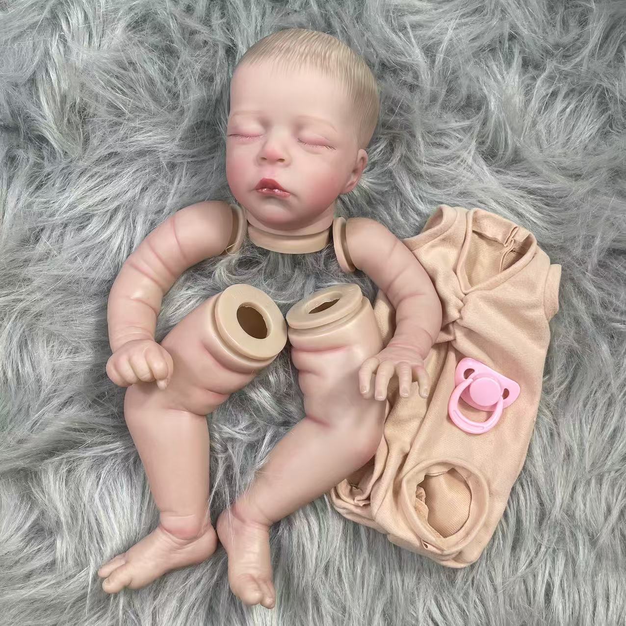 Baby Products Kit For Newborn - 20 inch Vinyl Reborn Baby Doll