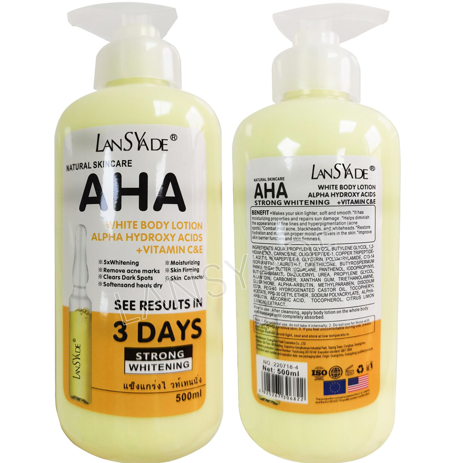 Baby Products Lotion - 500ml Whitening Body Lotion ALPHA Hydroxy