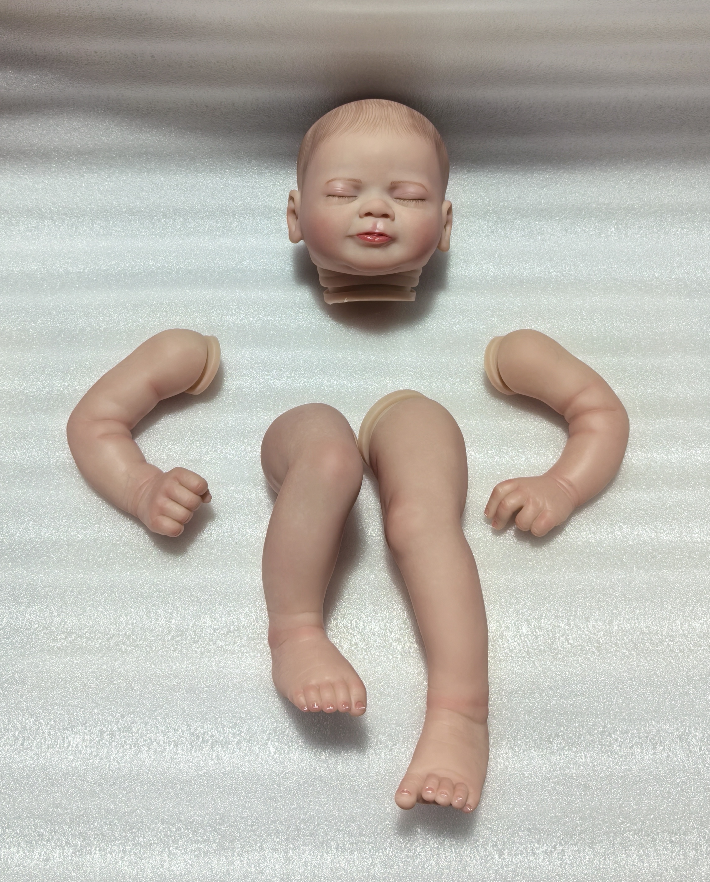 Baby Products Kit For Newborn - NPK 19inch Romy Reborn Doll Asleep
