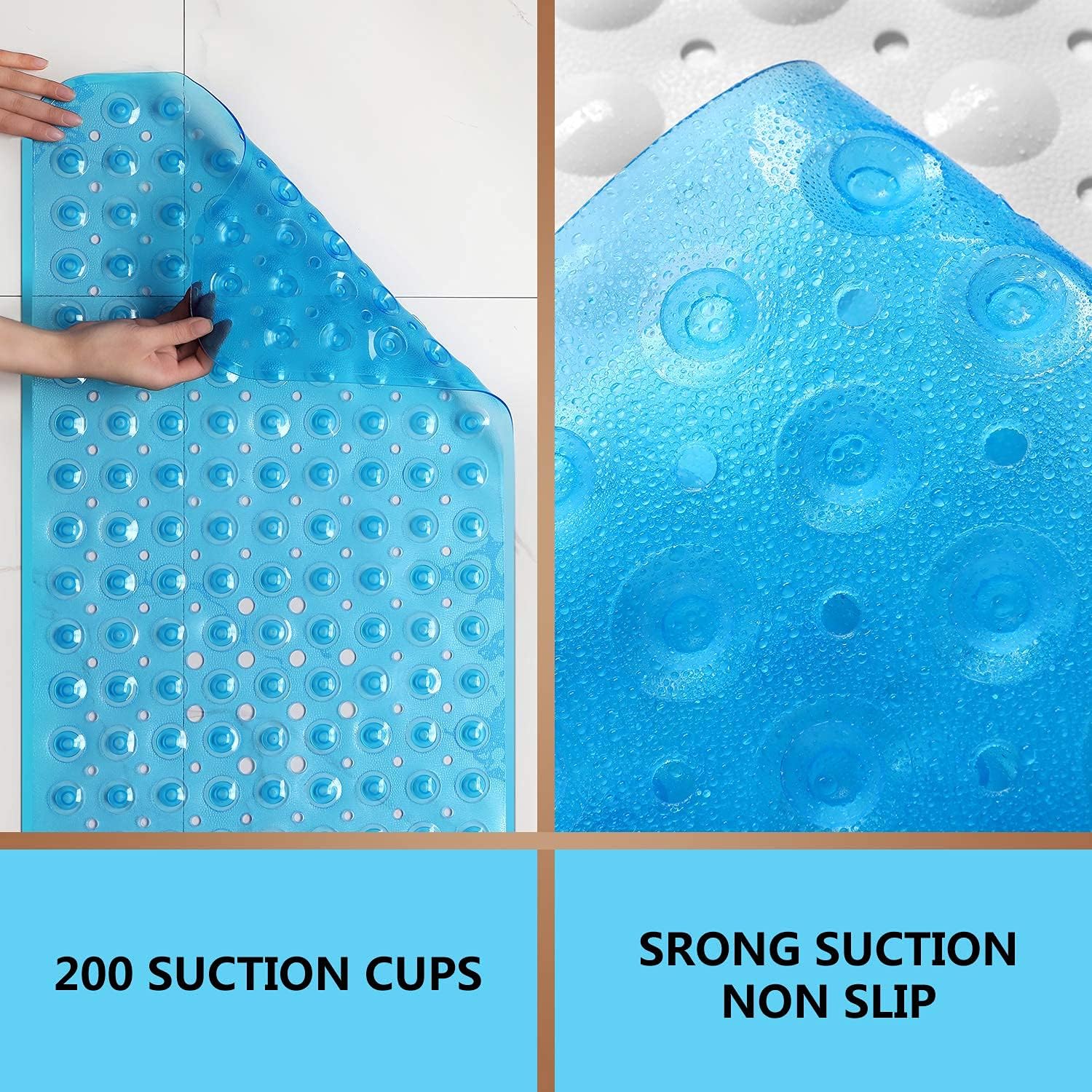 Non Slip Baby Bath Mat 40x16 I - Baby Products Eco Friendly incelemesi ve fiyatı