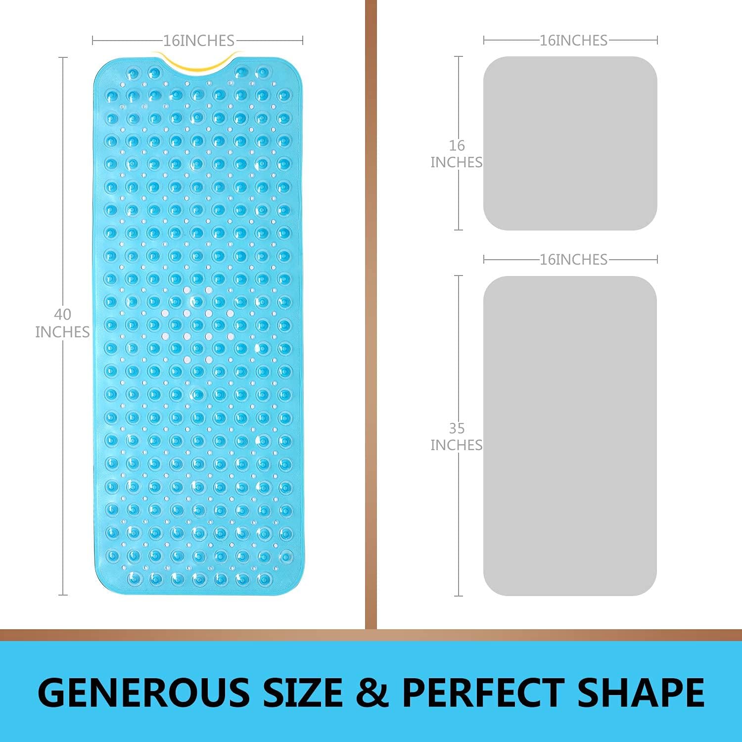 Non Slip Baby Bath Mat 40x16 I - Baby Products Eco Friendly incelemesi ve fiyatı