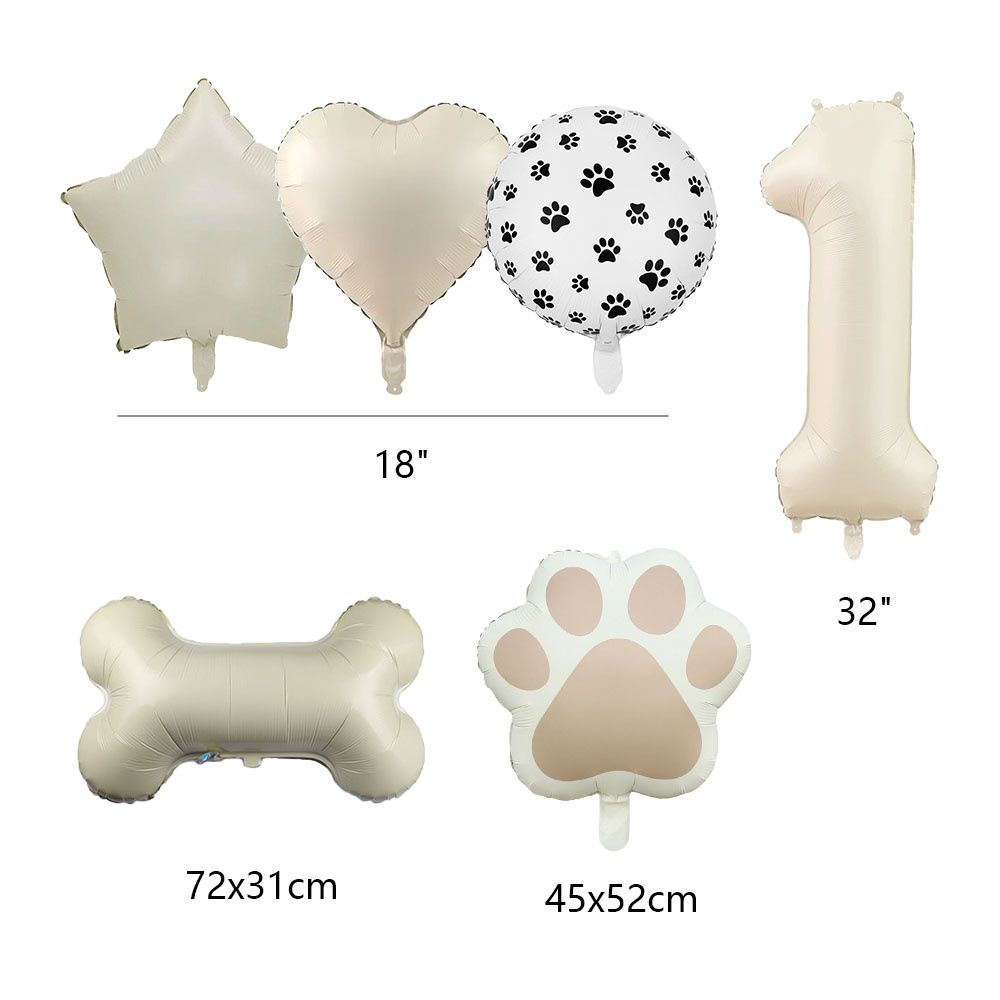 6pcs Animal Let's Pawty Dog Ca - Baby Products Lotion incelemesi ve fiyatı