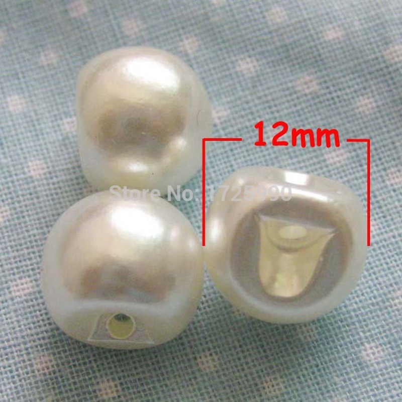 50pcs Pearl Button 12mm Round  - Baby Products Eco Friendly incelemesi ve fiyatı