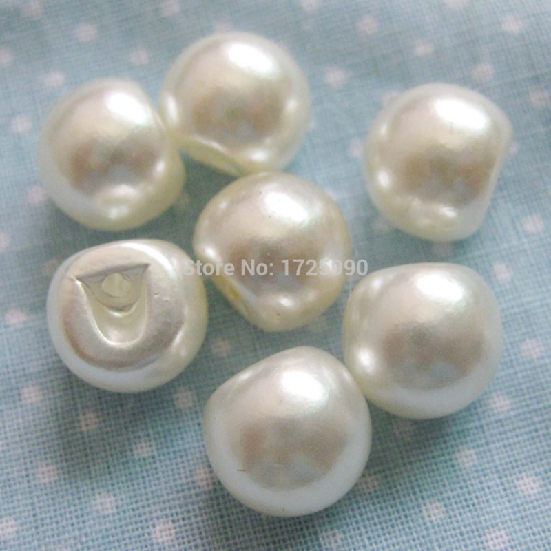 50pcs Pearl Button 12mm Round  - Baby Products Eco Friendly incelemesi ve fiyatı