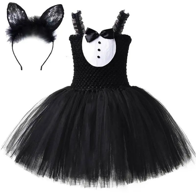 White Black Cat Tutu Dress for - Baby Products Manufacturers incelemesi ve fiyatı