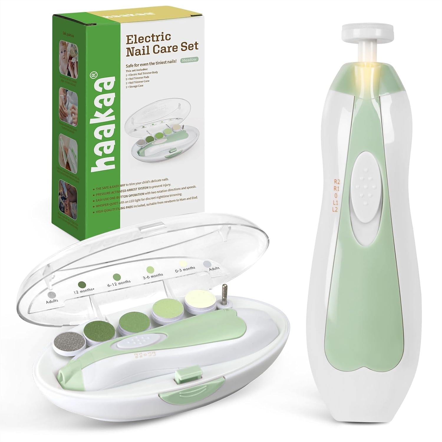 Electric Baby Nail File with L - Baby Products Kit For Newborn incelemesi ve fiyatı