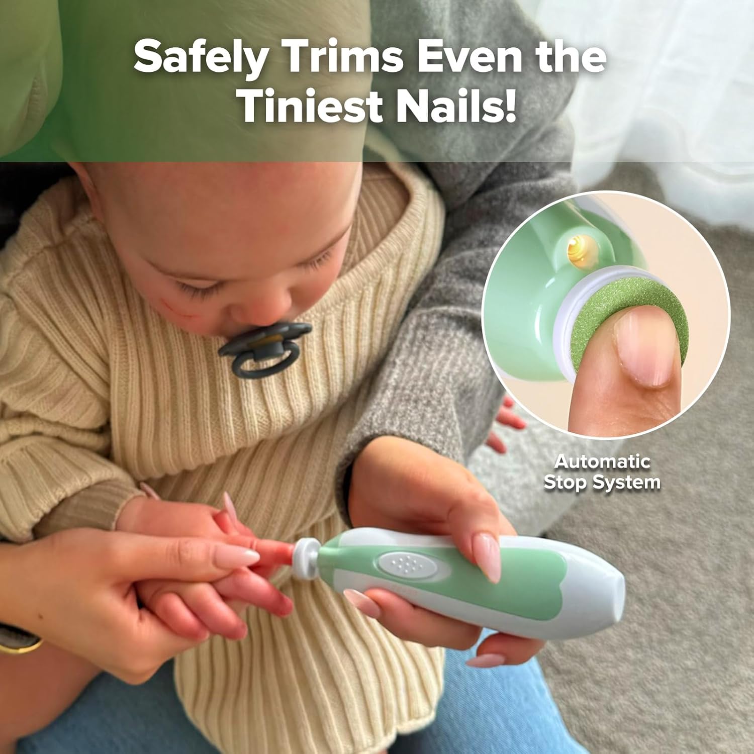 Electric Baby Nail File with L - Baby Products Kit For Newborn incelemesi ve fiyatı
