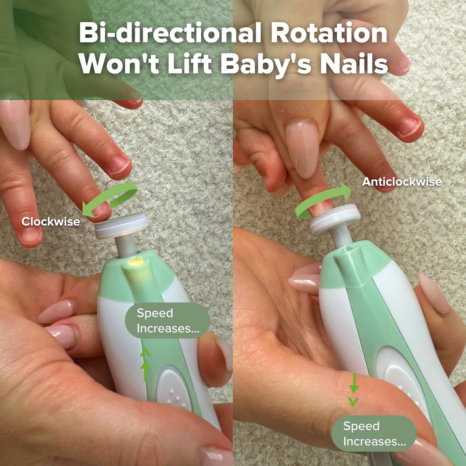 Electric Baby Nail File with L - Baby Products Kit For Newborn incelemesi ve fiyatı
