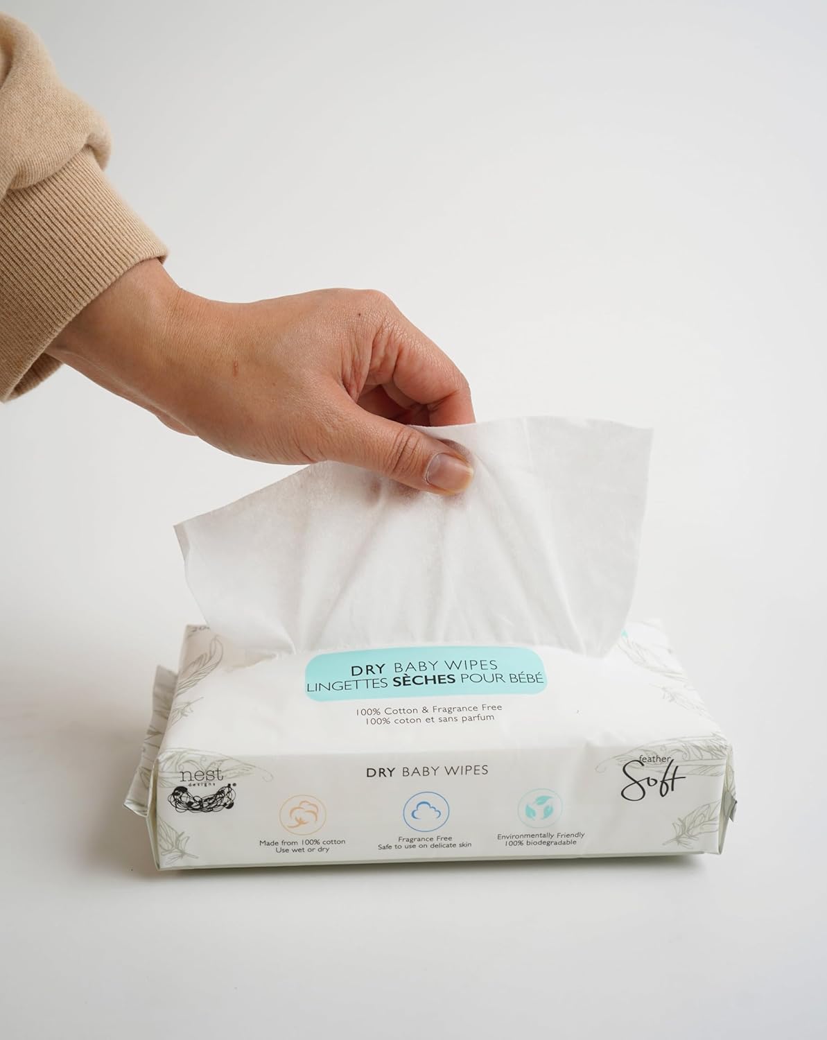 Chemical-Free Dry Baby Wipes f - Baby Products Eco Friendly incelemesi ve fiyatı