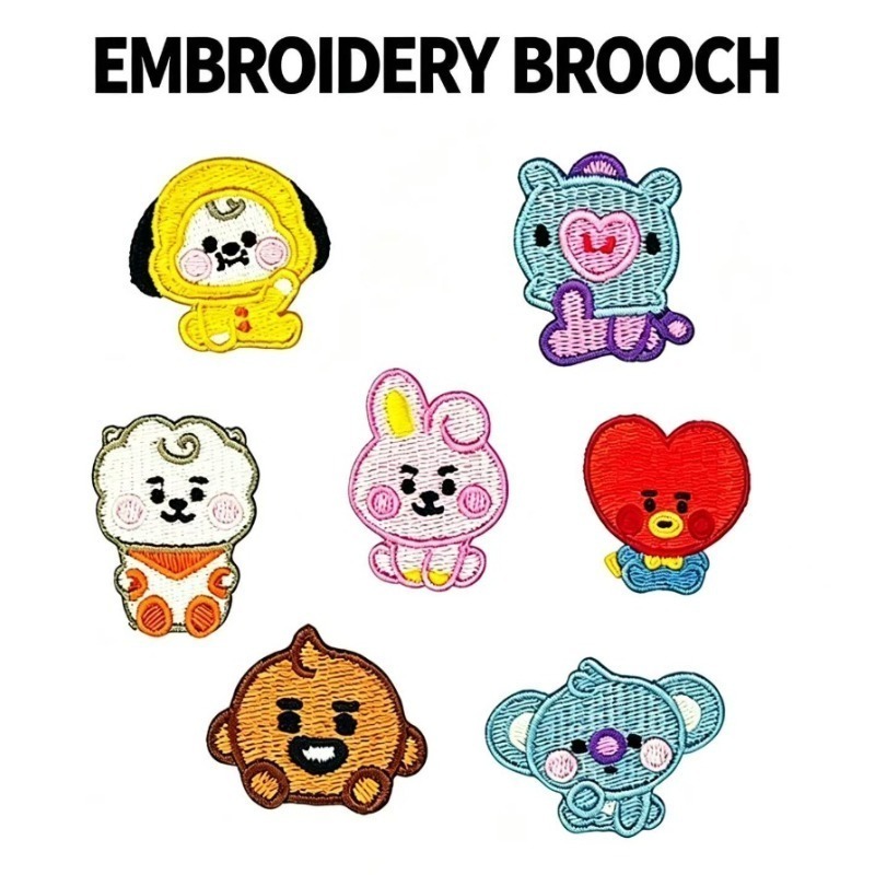 BT21 Cute Baby Embroidered Bro - Baby Products Manufacturers incelemesi ve fiyatı