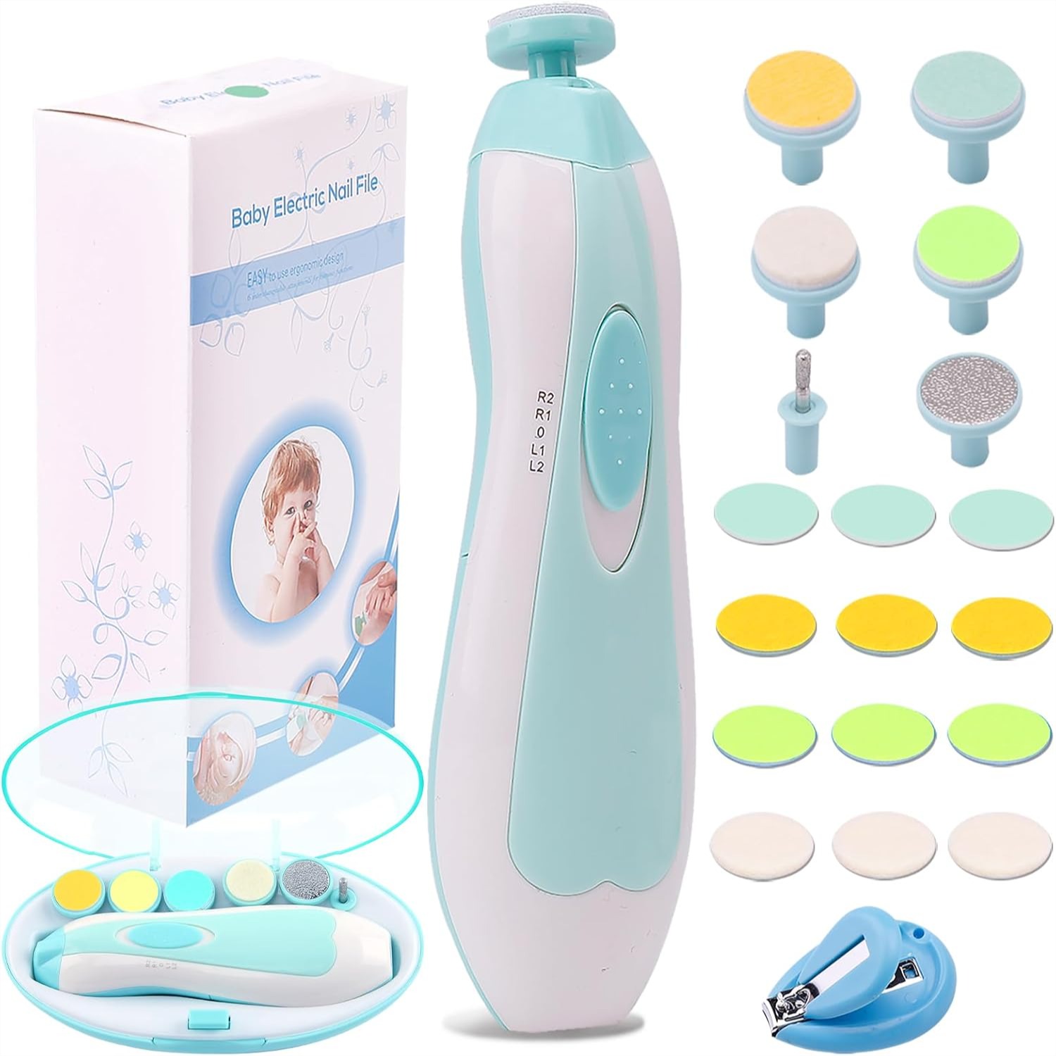Baby Nail Trimmer Electric Nai - Baby Products Kit For Newborn incelemesi ve fiyatı