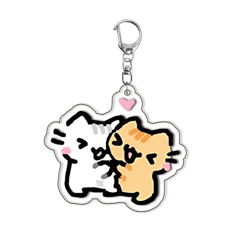 Cat Kitten Keychain Acrylic Lo - Baby Products With Zinc incelemesi ve fiyatı