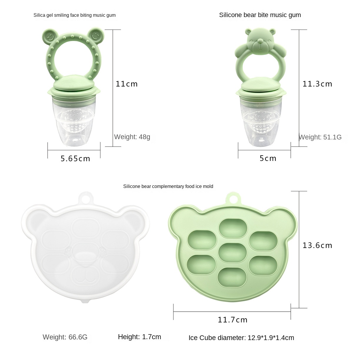 Food Grade Silicone Baby Teeth - Baby Products Eco Friendly incelemesi ve fiyatı