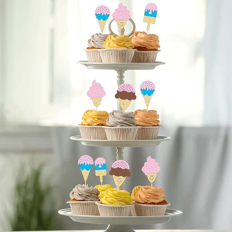 12Pc Glitter Ice Cream Cupcake - Baby Products Lotion incelemesi ve fiyatı